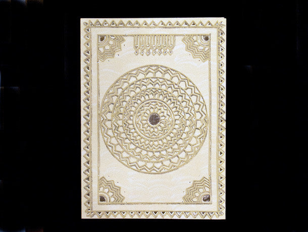 Indian Textile Greeting Cards Stationary