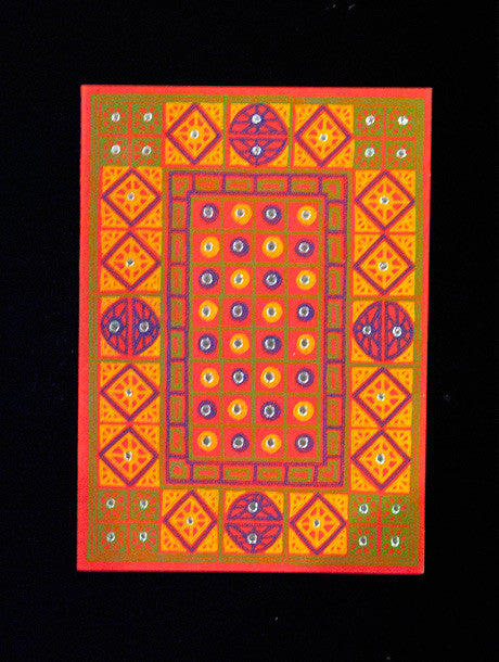 Indian Textile Greeting Cards
