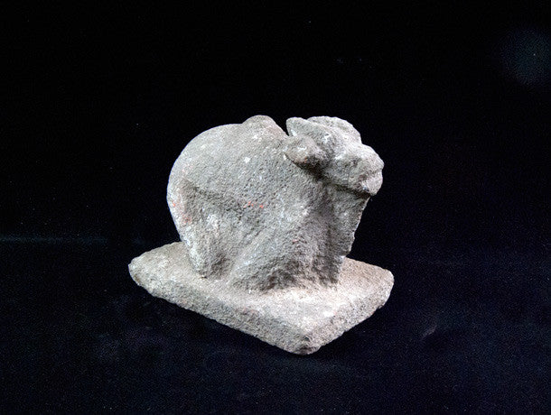 Antique Granite Stone Nandi Statue